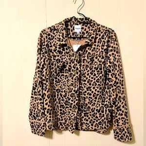 Kensie Cheetah Print Jacket
